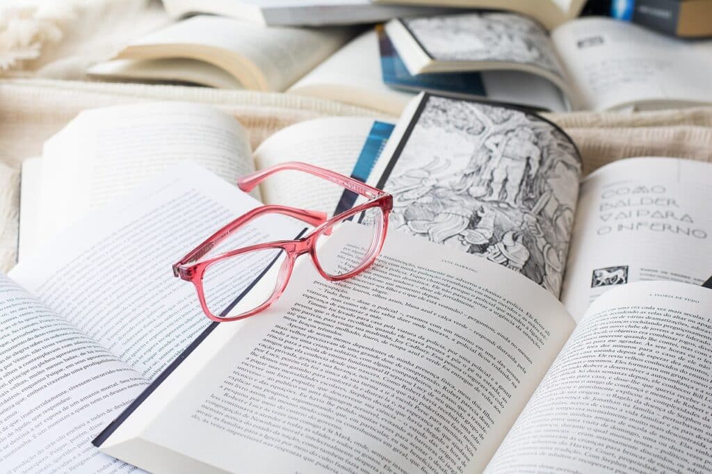 glasses, reading, books, focus, education, read, paper, pages, literature, library, to relax, wisdom, books, focus, focus, education, education, education, education, education, library, library